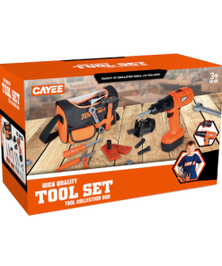 Szerszámkészlet kistáskában, elemes fúróval