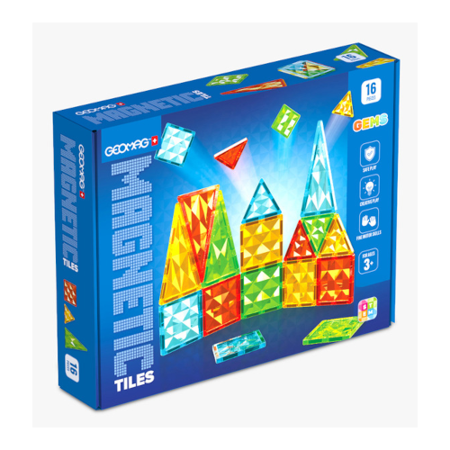Geomag Magnetic Tiles Gems