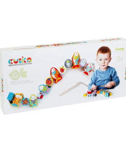 Halacskák fa gyöngyfűző