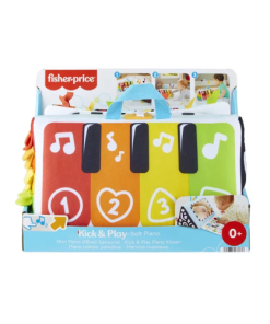 Fisher-Price rugdalozó talpak zongora